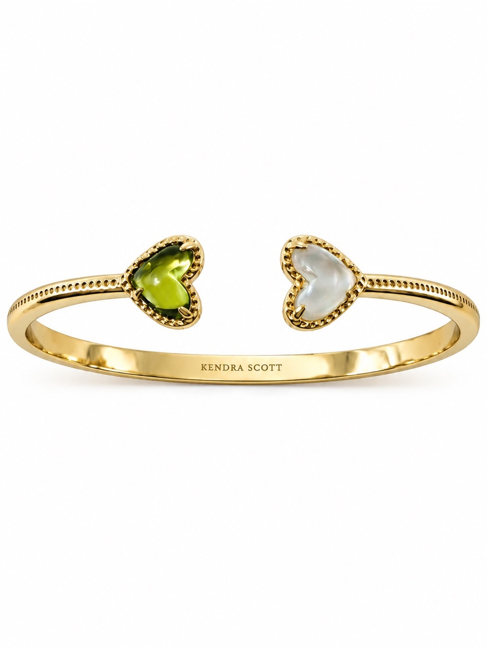 Kendra Scott Framed Ari Heart Gold Cuff Bracelet